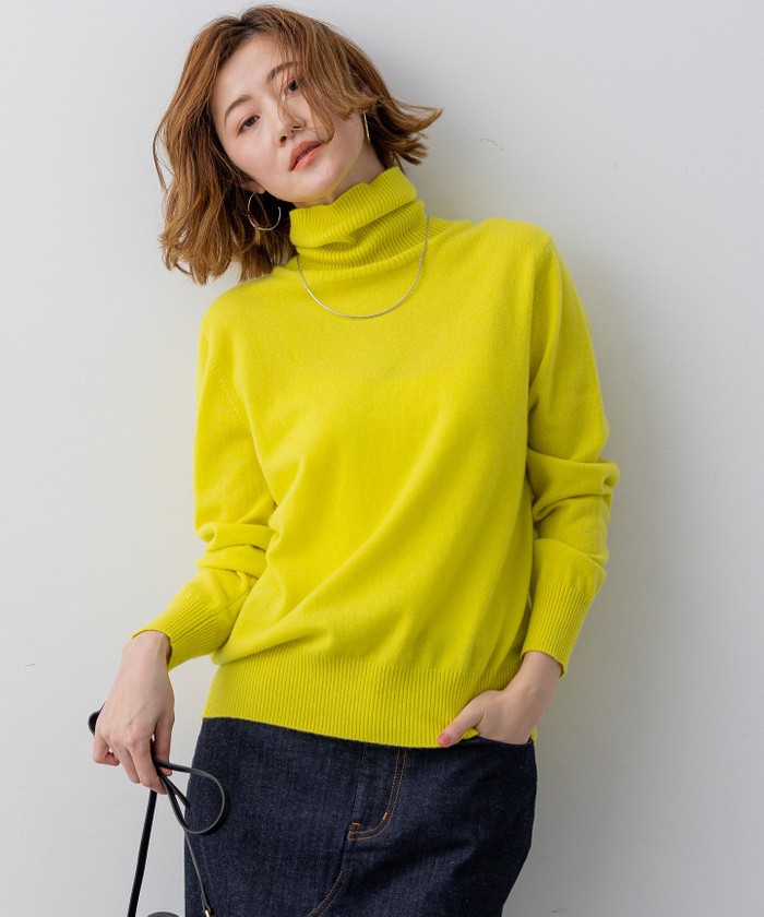 イエロー系｜ニット・セーター｜23区 (Lサイズ)(ニジュウサンク L