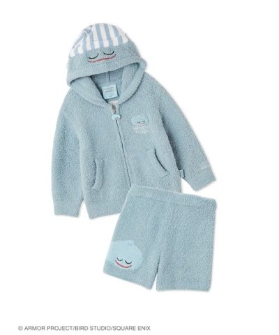 【ドラゴンクエスト】【キッズ】パウダースライムパーカ＆ハーフパンツセット