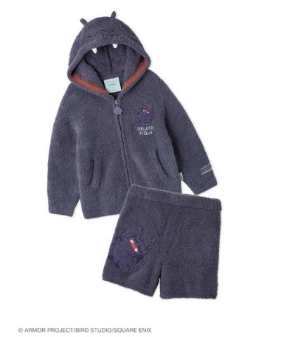 【ドラゴンクエスト】【キッズ】ドラキーパーカ&ハーフパンツセット