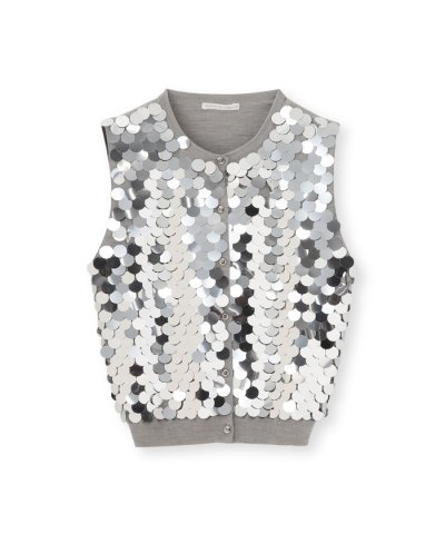 【MIHOKO SAITO】スパングルベスト《WEB＆EPOCA THE SHO