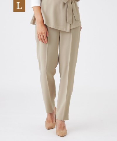 【L】【ウォッシャブル/吸水速乾/接触冷感/UV/防シワ】ドライダブルクロスパン