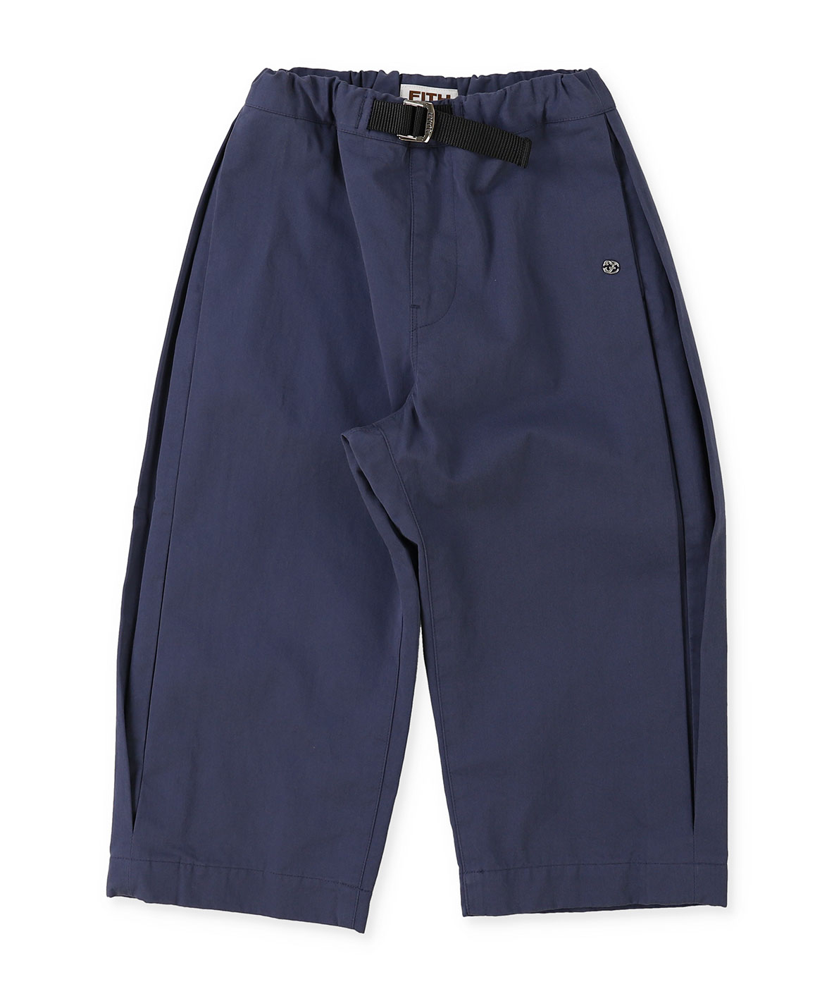 FITH フィス FITH Cotton Twill Side Tuck Pants ネイビー 1(Ladies-M)/M FITH フィス FITH Cotton Twill Side Tuck Pants ネイビー 1(Ladies-M)/M