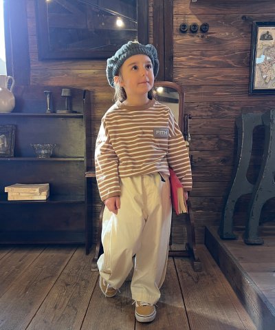 フィス FITH Cotton Twill Side Tuck Pants