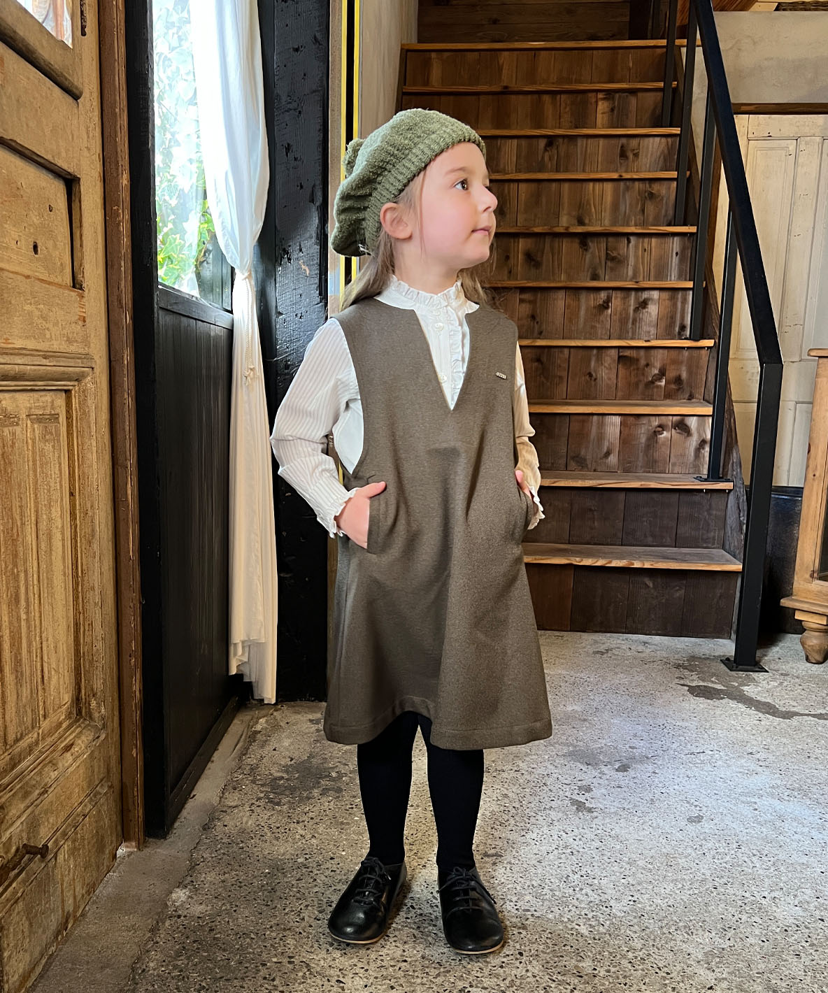 FITH フィス FITH Wool Carsey Dress カーキ 135