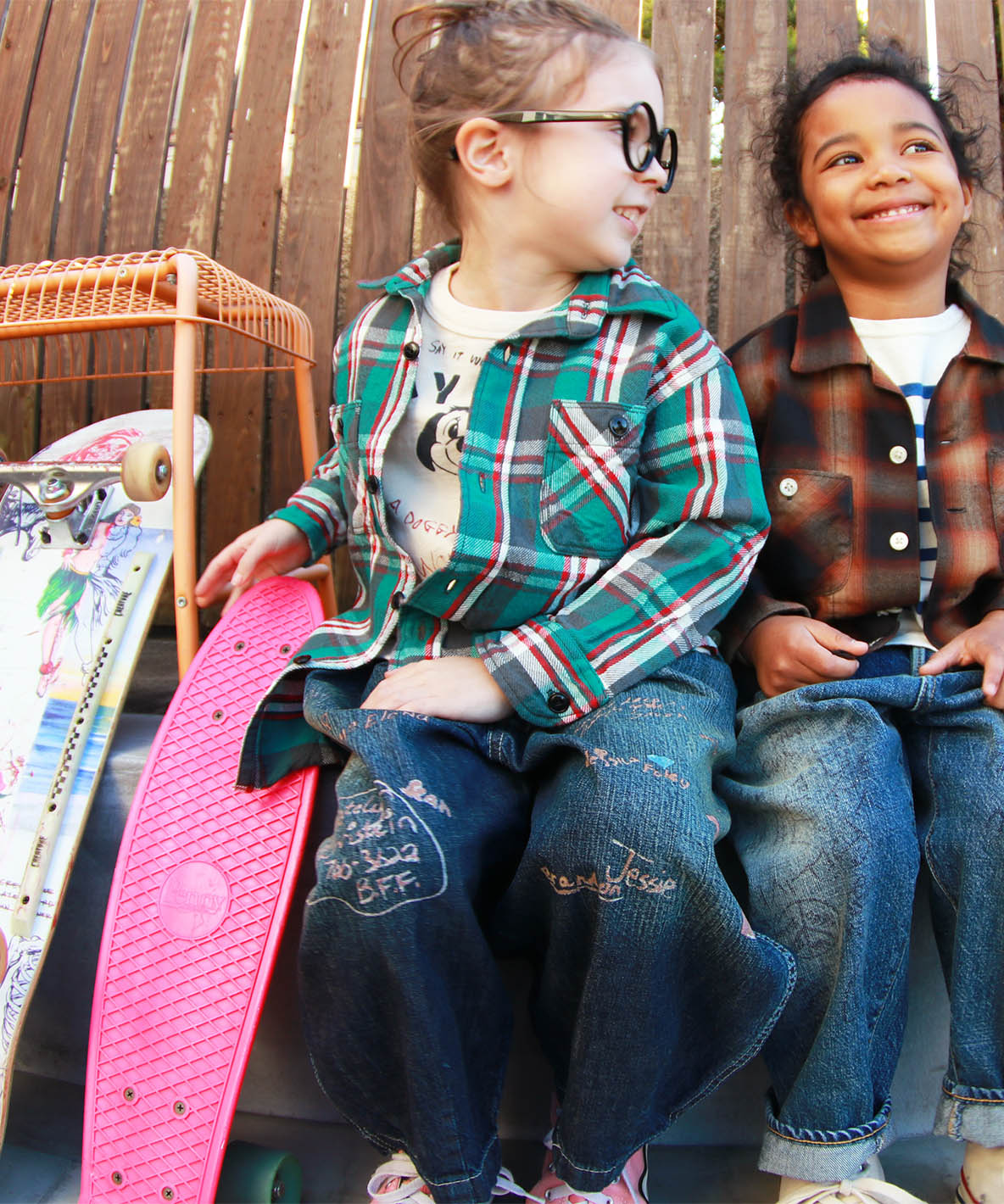 DENIMDUNGAREE デニムダンガリー DENIM DUNGAREE STAY CLOSE Long オフホワイト 1(Ladies-M)/M DENIMDUNGAREE デニムダンガリー DENIM DUNGAREE STAY CLOSE Long オフホワイト 1(Ladies-M)/M