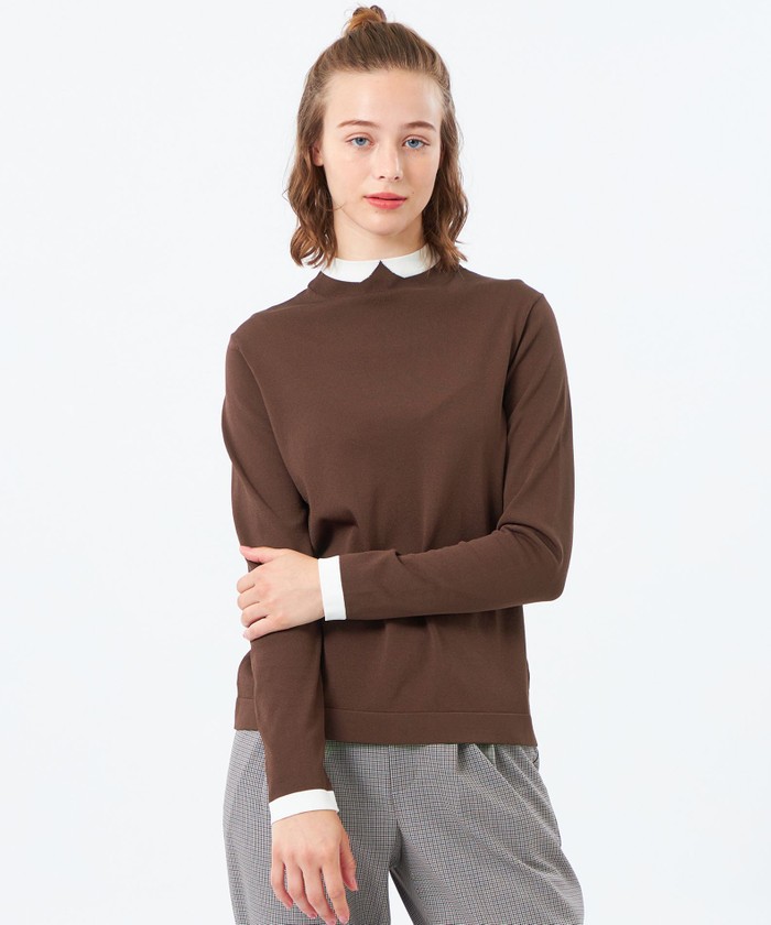 【新品】マッキントッシュフィロソフィー　ニット　セーター　ブラウン ブラウン系｜ニット・セーター｜MACKINTOSH PHILOSOPHY