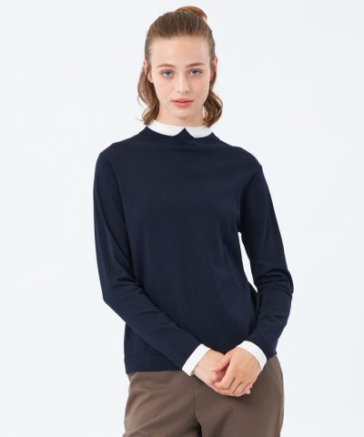【25年秋冬モデル】Cleric Collar Knit ロングスリーブ