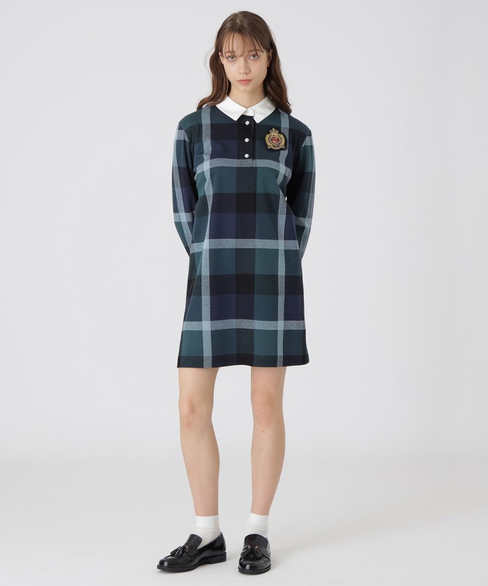 ブルーレーベル ⭐︎クレストブリッジチェックジャカードジャージードレス ワンピース クレストブリッジチェックジャカードジャージードレス(508466852