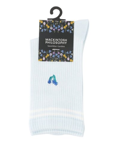 【WEB&一部店舗限定】フラワーワンポイントソックス