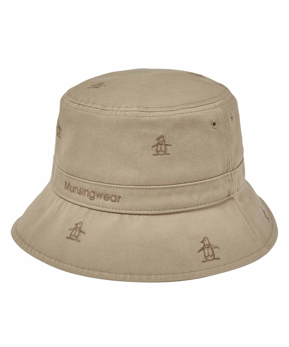 Munsingwear(ings) マンシングウェア Munsingwear コットンツイルペンギン飛び柄刺しゅうバ ベージュ M Munsingwear(ings) マンシングウェア Munsingwear コットンツイルペンギン飛び柄刺しゅうバ ベージュ M
