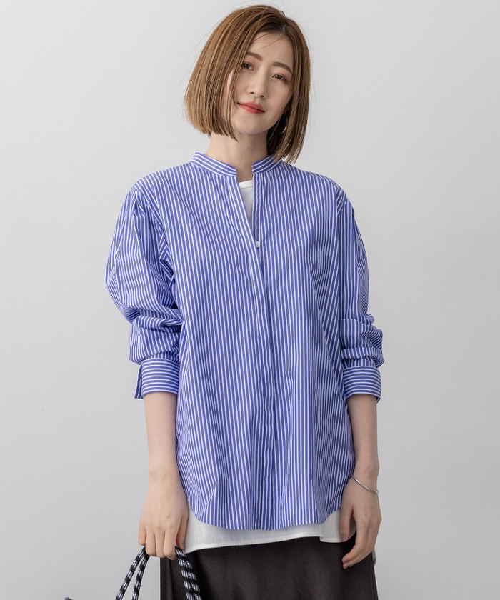 ブルー系｜シャツ・ブラウス｜23区(ニジュウサンク)｜阪急百貨店公式