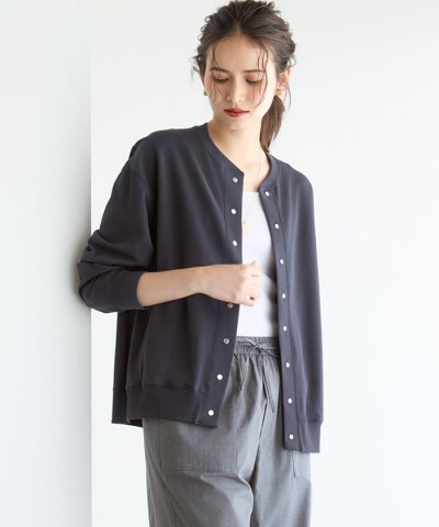 【SLOW/一部店舗限定】ライトダンボール カーディガン