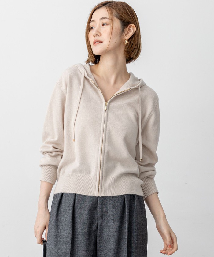 ベージュ系｜パーカ｜23区 (Lサイズ)(ニジュウサンク Lサイズ)｜阪急