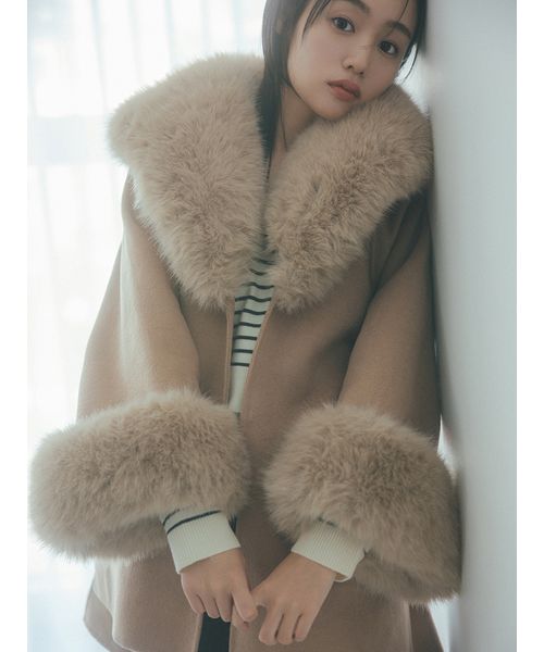 ファーケープコート(508525648)｜阪急百貨店公式通販サイト｜阪急