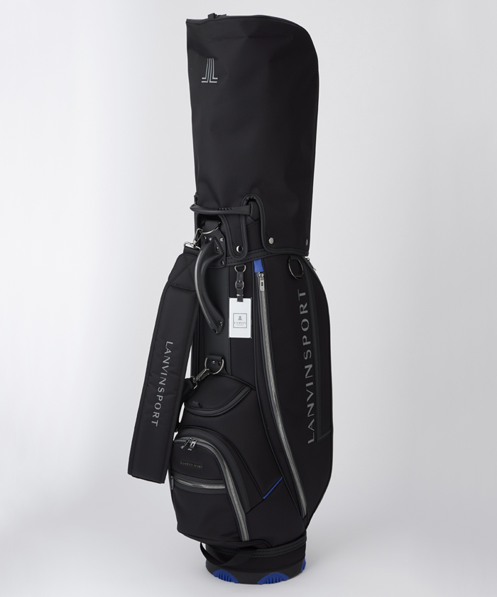 LANVINSPORT ランバン スポール LANVIN SPORT コーデュラナイロンキャディバッグ【 ブラック F LANVINSPORT ランバン スポール LANVIN SPORT コーデュラナイロンキャディバッグ【 ブラック F