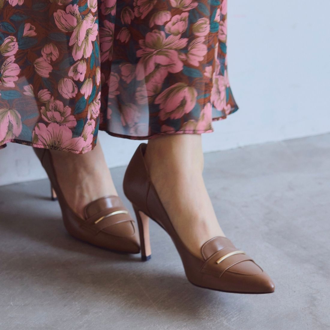 【美品】TOD'Sスエードパンプス ブラウン イタリア製37 23.5 スエードヒールパンプス | パンプスカジュアル | The Maling（S