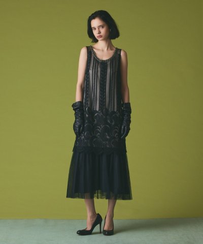 アールデコレースドレス