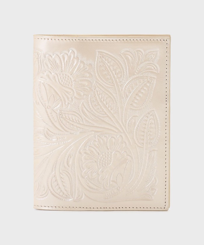 GRACECONTINENTAL Book Cover A6 パールホワイト F GRACECONTINENTAL Book Cover A6 パールホワイト F