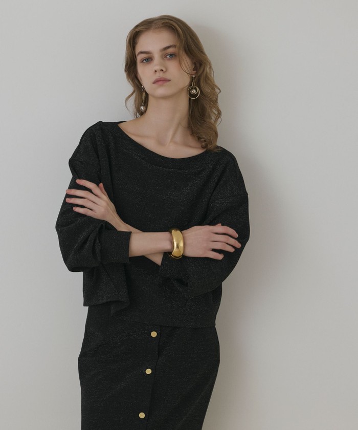 グレースコンチネンタルトップスGRACE人気ブランドカットソーTシャツ新品値下げ GRACE CONTINENTAL（グレースコンチネンタル） WOMEN カットソー GRACE