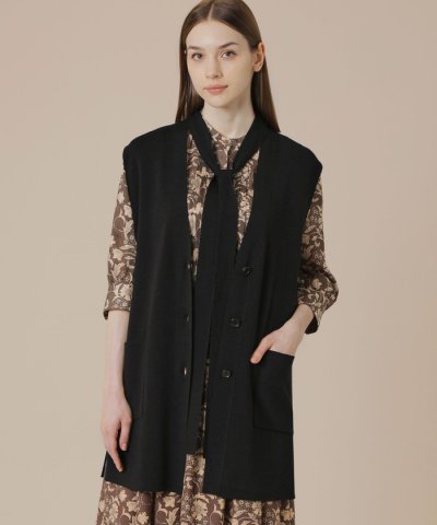 クリアニットジレ