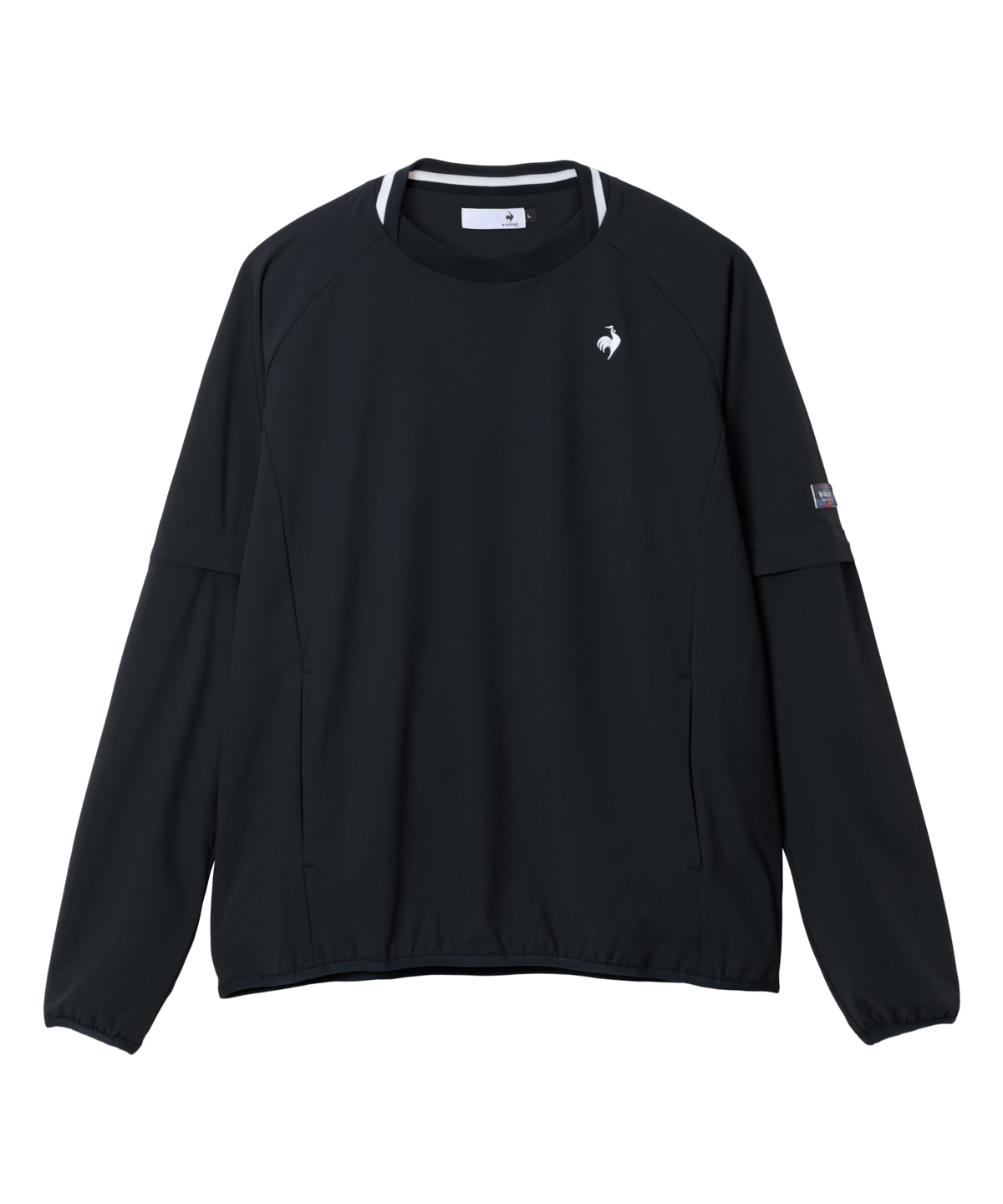 lecoqsportifgolf ルコックスポルティフ ゴルフ le coq sportif golf 【袖取り外 ネイビー 3L lecoqsportifgolf ルコックスポルティフ ゴルフ le coq sportif golf 【袖取り外 ネイビー 3L