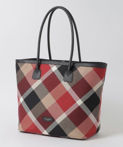 クレストブリッジチェックカルゼトートバッグ