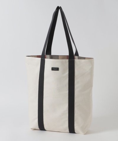 【一部店舗限定】クレストブリッジチェックリバーシブルトート