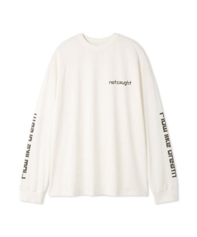 スリーブプリントグラフィックロンT