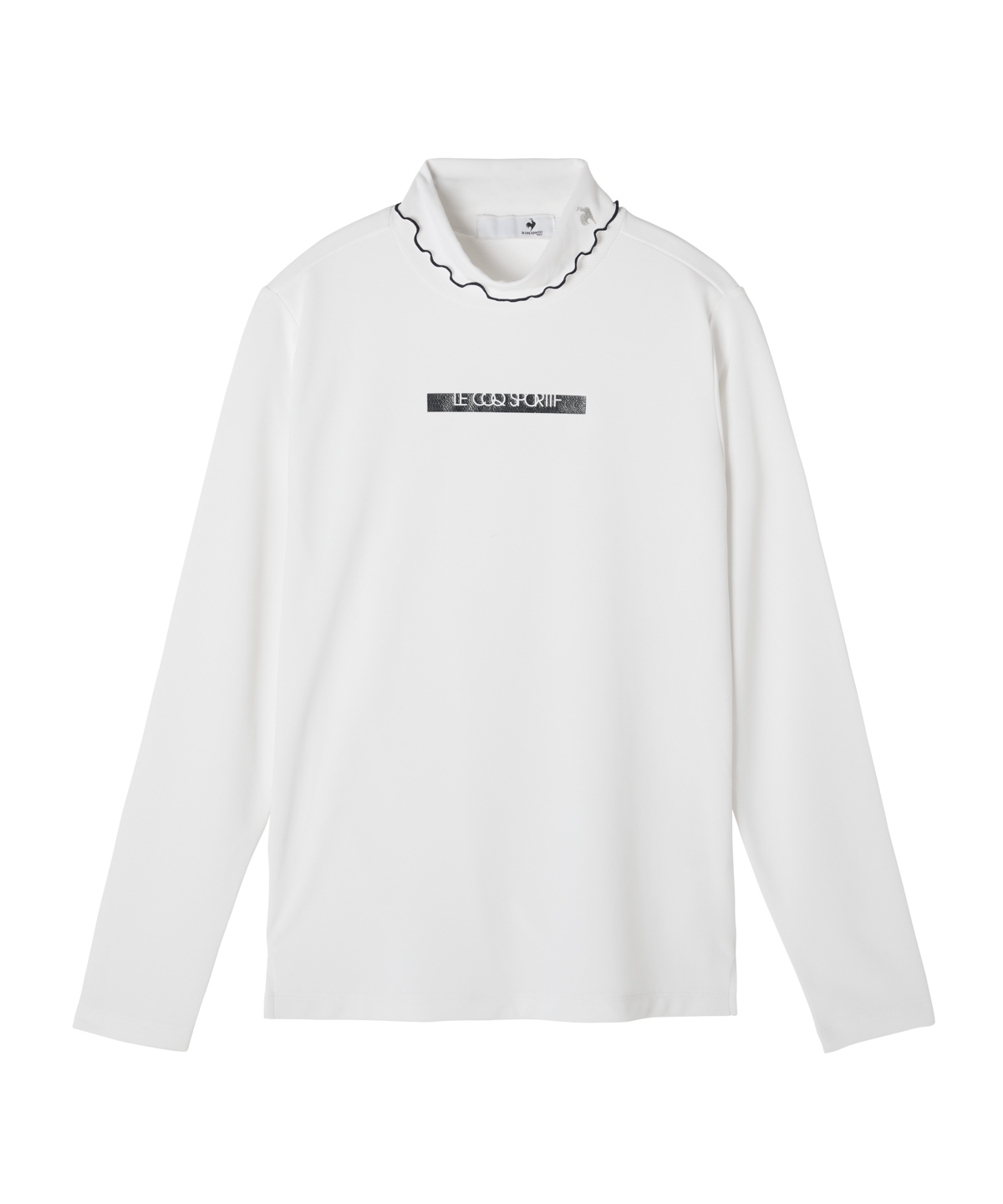 lecoqsportifgolf ルコックスポルティフ ゴルフ le coq sportif golf モックネッ ホワイト S lecoqsportifgolf ルコックスポルティフ ゴルフ le coq sportif golf モックネッ ホワイト S