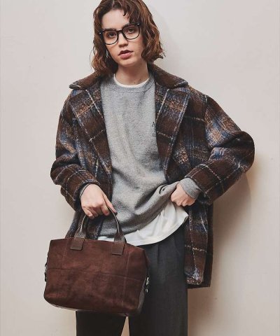 Velu / 2WAYスエードボストンバッグ