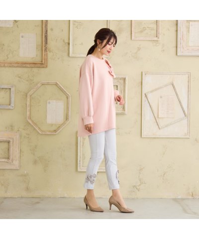 【大人気アイテム】【UVカット/伸縮性◎】リボンレギンスパンツ