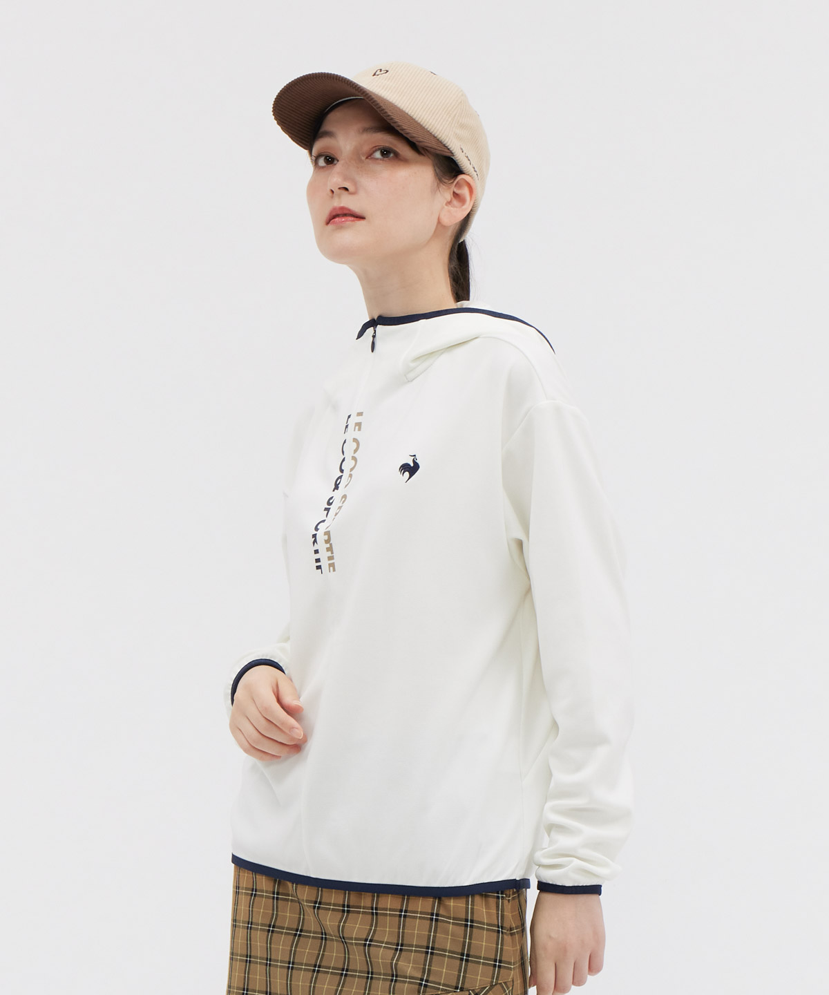 lecoqsportifgolf ルコックスポルティフ ゴルフ le coq sportif golf フーディー ホワイト L lecoqsportifgolf ルコックスポルティフ ゴルフ le coq sportif golf フーディー ホワイト L