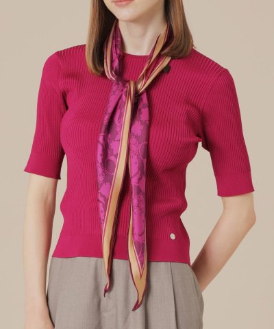 【婦人画報11月号掲載】【Diamond Shape Scarf/ダイヤモンドシ