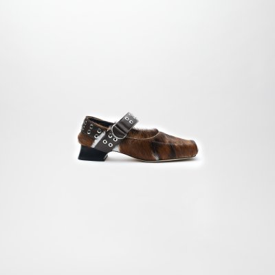 JEWELER LEATHER PUMPS