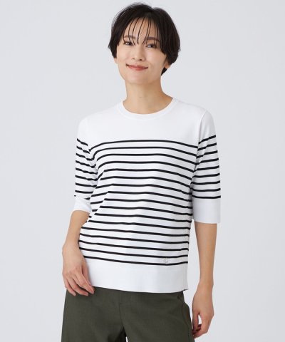 【ウォッシャブル】レーヨンストレッチニットプルオーバー