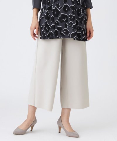 【シーズンレスに活躍！】【マシンウォッシャブル】ダンボールニットワイドパンツ