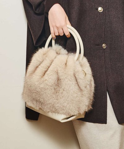 Linfa/ファー2WAYショルダー