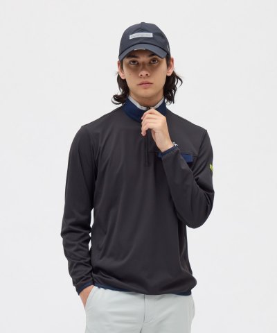 マンシングウェア Munsingwear Sunscreen NIR ハーフジッ