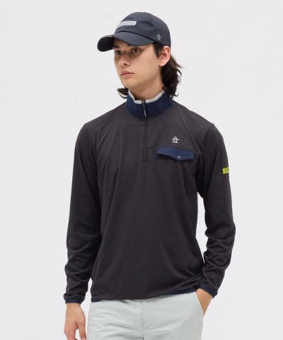 マンシングウェア Munsingwear 【EASY MIDDLER】ハーフジッ