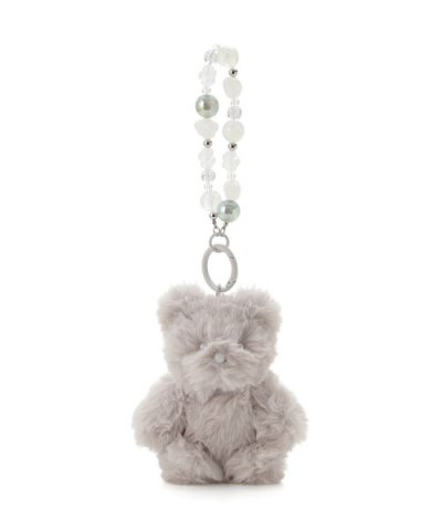 ファーベアビーズチャーム