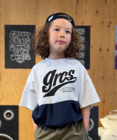 グルーヴィーカラーズ GROOVY COLORS Drawstring Tee