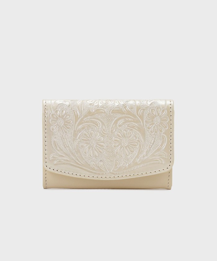 GRACECONTINENTAL Snap Cardcase パールホワイト F GRACECONTINENTAL Snap Cardcase パールホワイト F