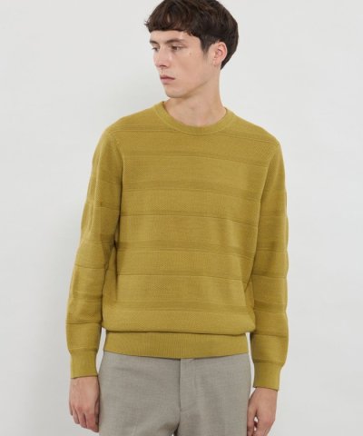 リンクスボーダークルーネックニット