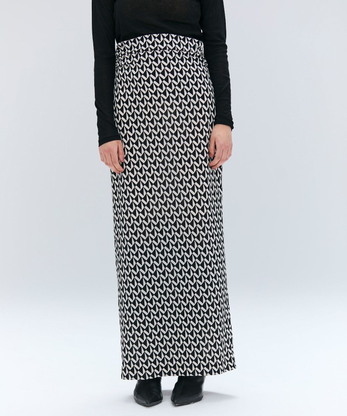 BEIGE 【洗える】MODESTO / ジャージーストレッチIラインロングスカート MONOTONE 4 BEIGE 【洗える】MODESTO / ジャージーストレッチIラインロングスカート MONOTONE 4