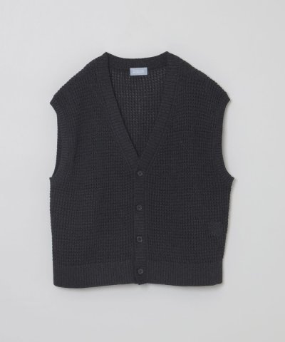 GREY LABEL ペーパーヤーンニットベスト