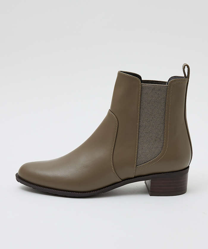 AuBANNISTER 【スノーソール】サイドゴアブーツ グレージュ 35 AuBANNISTER 【スノーソール】サイドゴアブーツ グレージュ 35