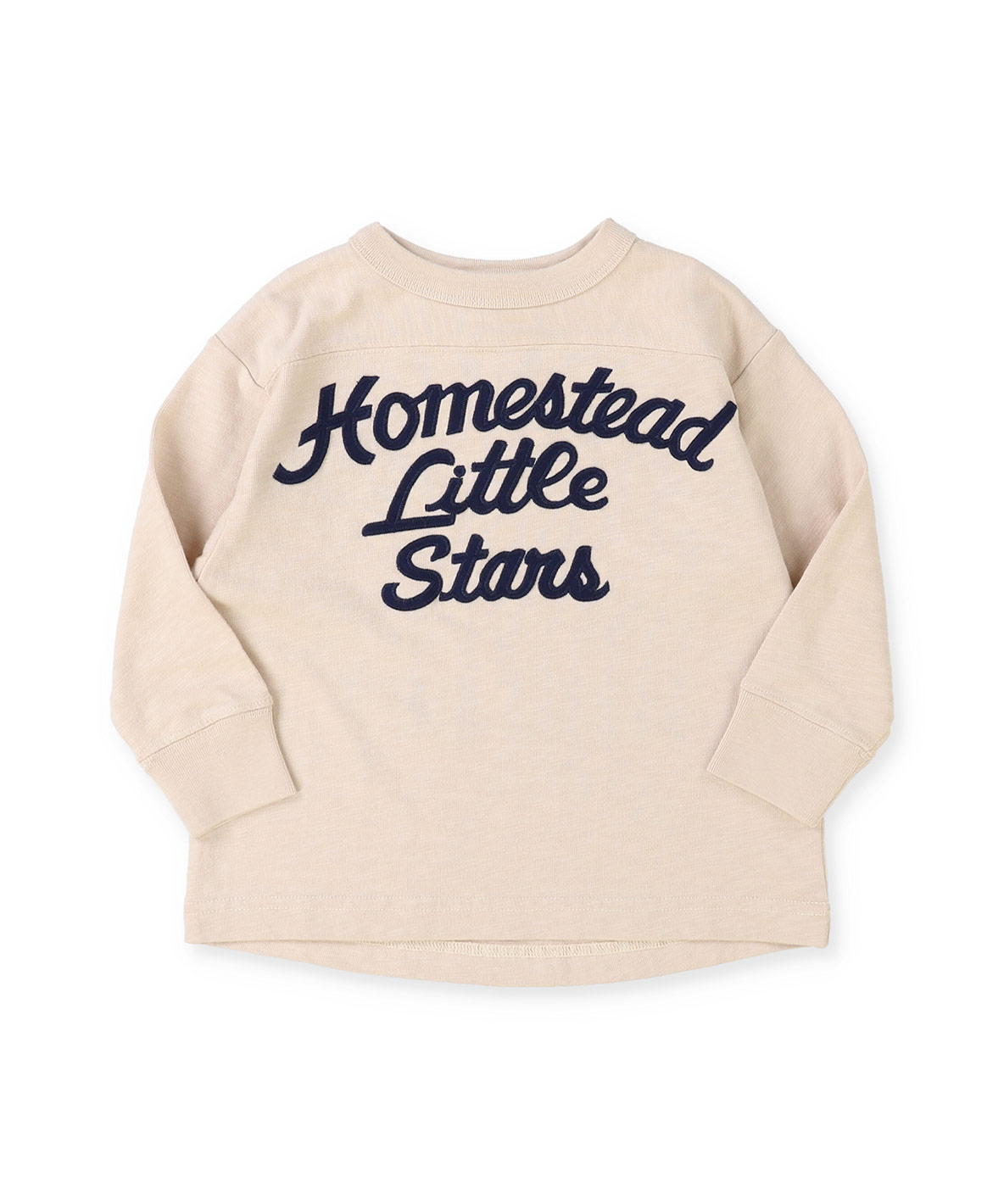 DENIMDUNGAREE デニムダンガリー DENIM DUNGAREE STAR Long Sleeve ベージュ 115 DENIMDUNGAREE デニムダンガリー DENIM DUNGAREE STAR Long Sleeve ベージュ 115