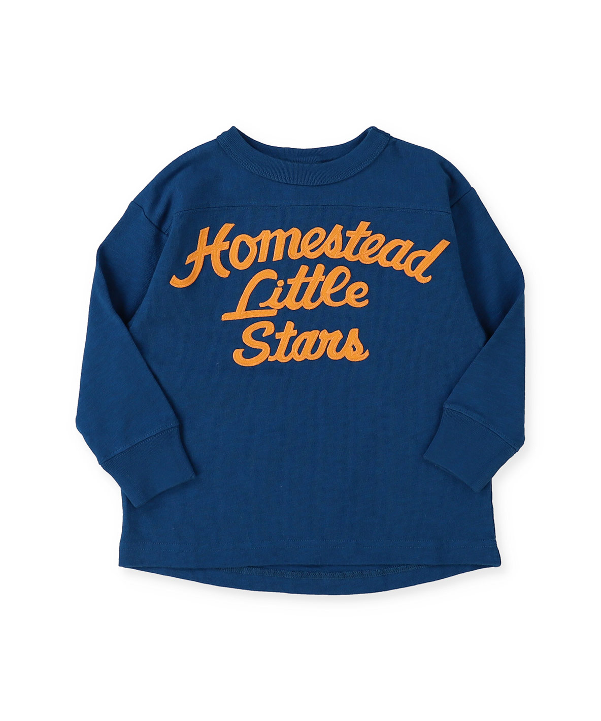 DENIMDUNGAREE デニムダンガリー DENIM DUNGAREE STAR Long Sleeve ネイビー 135 DENIMDUNGAREE デニムダンガリー DENIM DUNGAREE STAR Long Sleeve ネイビー 135