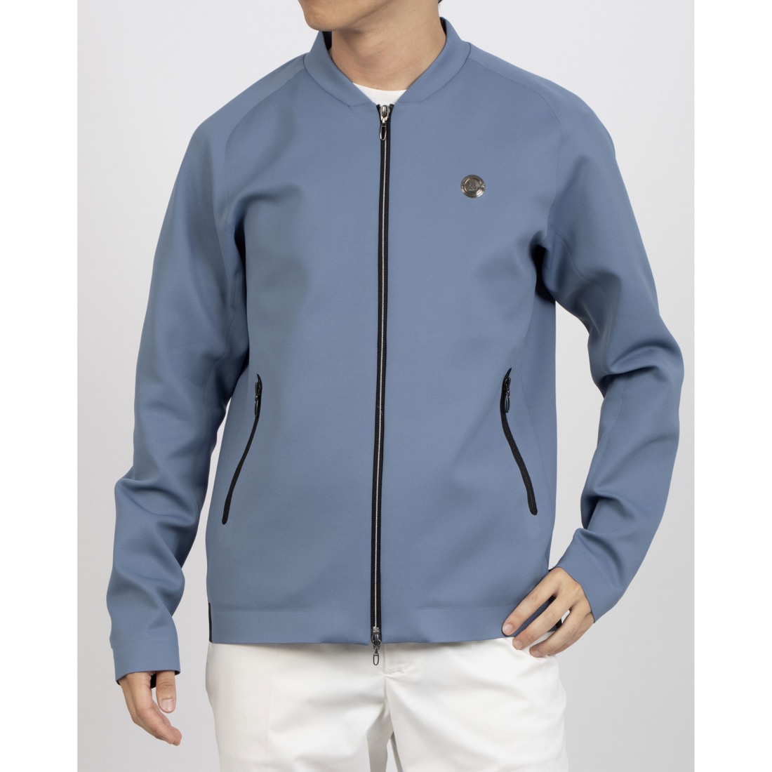 LANVINSPORT ランバン スポール LANVIN SPORT 無縫ダンボールニットカットソーブル ブルー 42 LANVINSPORT ランバン スポール LANVIN SPORT 無縫ダンボールニットカットソーブル ブルー 42