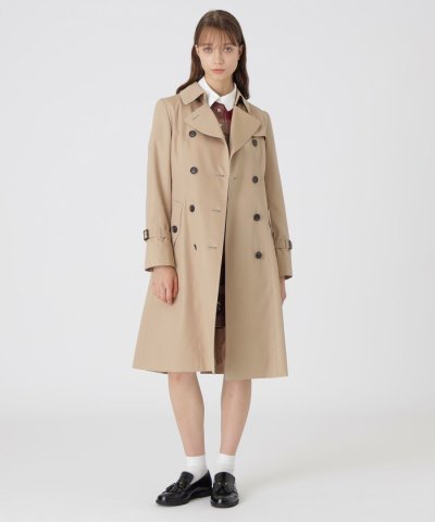 ライトギャバジントレンチコート